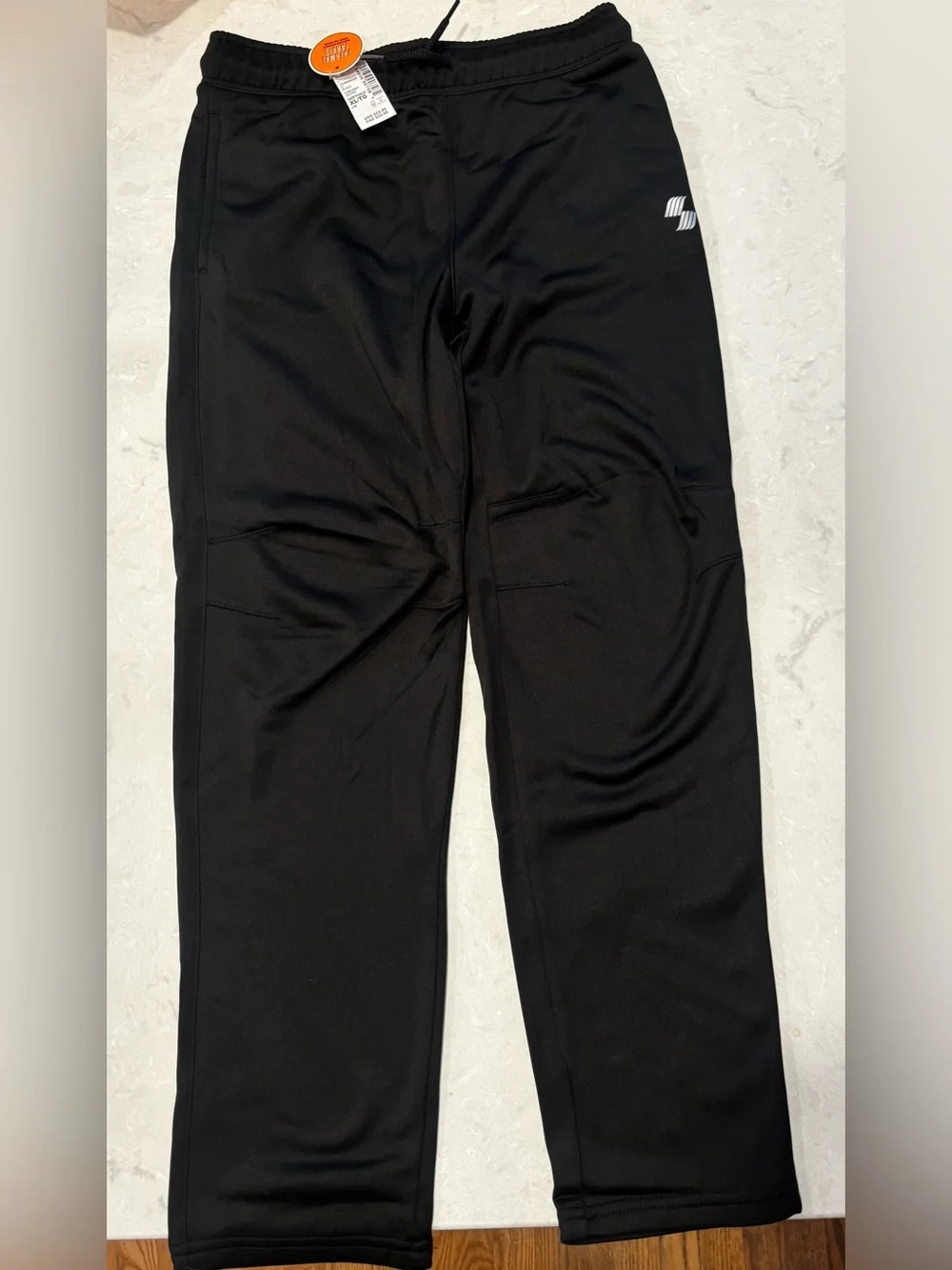 NWT! Children’s Place Black Athletic Cozy Jogger - Black Size XL 14